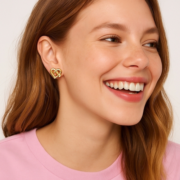 Kate Spade New York "Loves Me Knot" Stud Earrings – NIB - Picture 5 of 5